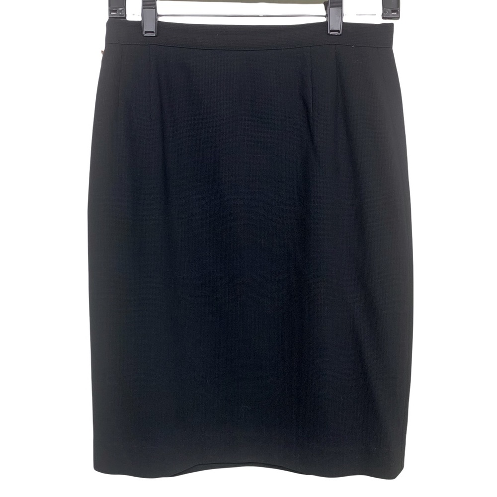 Vintage Giorgio Armani Le Collezioni Wool Skirt -Size 8 Italy - Picture 2 of 8